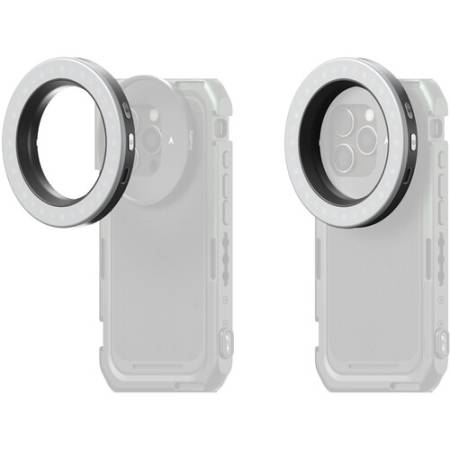 SmallRig 5203 Vibe P30 - pierścieniowa lampa LED do smartfona, adapter filtra 67mm